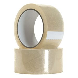 2" x 110 yards Clear 1.7mil Acrylic Tape