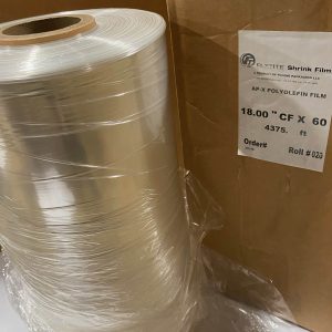 Flxtite 18" x 60 ga. Irradiated Polyolefin APX Shrink Film