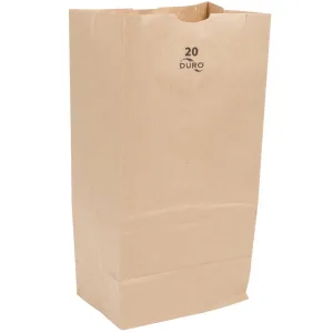 Kraft Brown 20lb. Grocery Bag