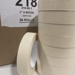 1" x 60 yards White Masking Tape