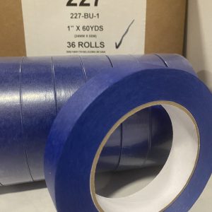 1" x 60 yards Blue Masking Tape