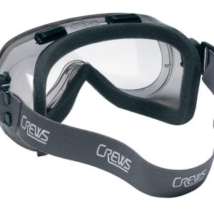 Anti-Fog Coating Foam Lined Safety Goggles w/ Clear Lens