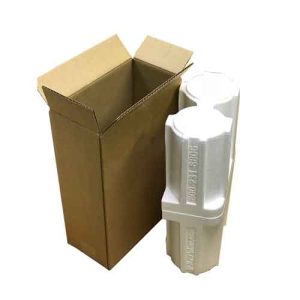 2 Bottle Wine Shipper w/ Foam and Carton