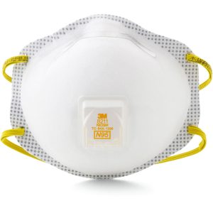 3M N95 Disposable Particulate Respirator W/ Cool Flow Valve