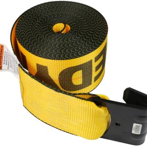 Kinedyne 4" by 30’ Flat Hook Winch Strap