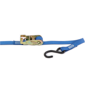 Kinedyne 1" by 15’ Heavy-Duty Vinyl Coated S Hook Ratchet Utility Strap