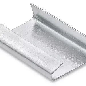 Signode 1 1/4" Galvanized Heavy Duty Semi-Open Seals