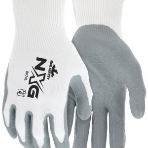 MCR Large Gray Nitrile Foam Coated Work Glove
