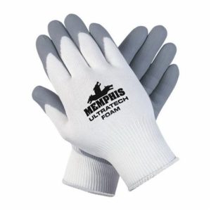 MCR Small Gray Nitrile Foam Coated Work Glove