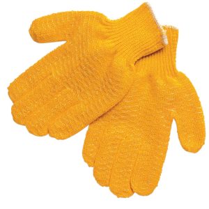 MCR HoneyGrip Orange Work Gloves