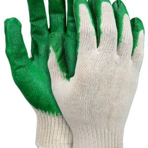MCR Large Green Polyester Work Glove