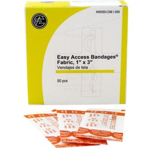 Easy Access 1" x 3" Fabric Bandages