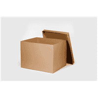 48' x 40" x 36" Double Walled 48 ECT Bulk Container