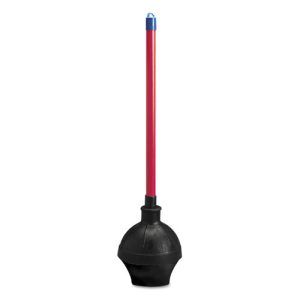 Boardwalk Red/Black Toilet Plunger