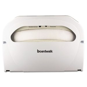 Boardwalk White Toilet Seat Cover Dispenser