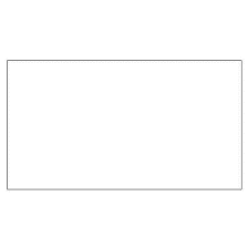 3" x 5" White Rectangular Labels