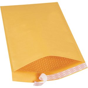 Eco-Lite 12 1/2" x 19" Bubble Self-Sealed Kraft Mailers