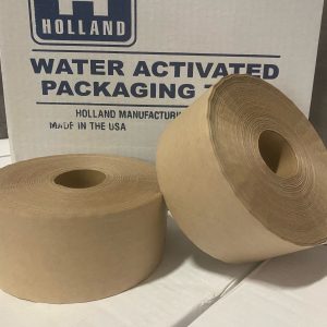 3" x 450' Natural Reinforced Plain Gum Tape