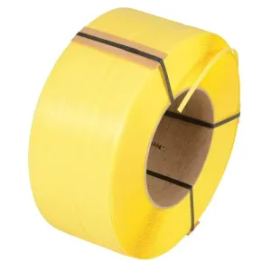 3/8" x .022 12,900' Yellow Machine Grade Polyester Strapping