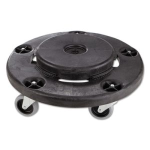Rubbermaid Black Brute Round Dolly