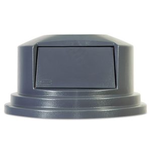 Rubbermaid Gray Round Brute Dome Top Lid