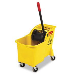 Rubbermaid Yellow 31 qt. Bucket/Wringer Combo