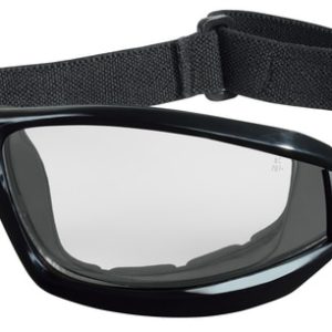 RP1 Series Black Safety Goggle w/ Clear Lenses