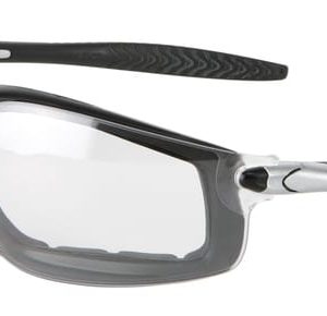 RT1 Series Foam Lined Safety Glasses Clear Anti-Fog Lens