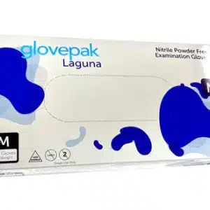 Glovepak USA Medium Black Nitrile 6 mil Exam Gloves