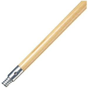 60" Wooden Handle W/ Metal Tip