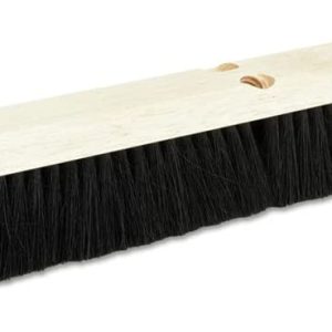 24" Black Tampico Fiber Floor Brush