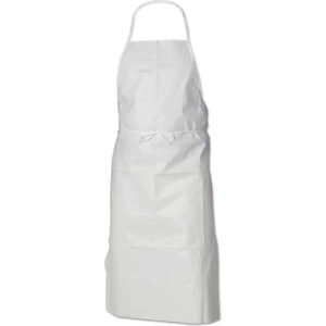DuPont 28" x 36" White Tyvek Disposable Apron