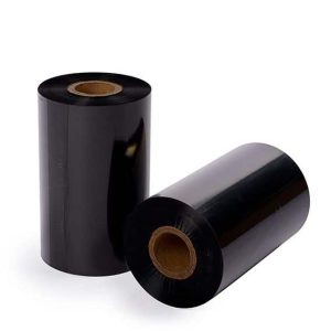 4.33" x 1,476' Clean Start Black Wax Ribbon