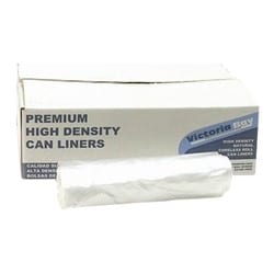 Victoria Bay Premium 15 gal. High Density Clear Can Liners