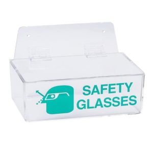 Radnor Clear Acrylic Hinged Cover Safety Glass Dispenser