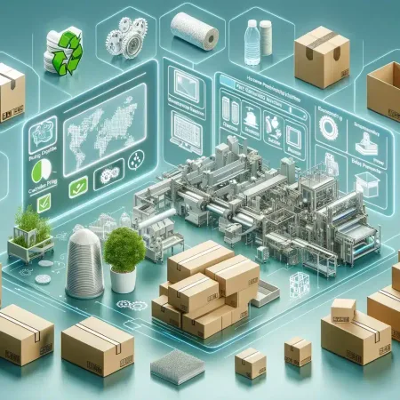 DALL·E-2024-05-22-12.16.01-An-image-depicting-a-variety-of-cost-effective-packaging-solutions.-The-image-includes-lightweight-eco-friendly-materials-like-cardboard-and-biodegra