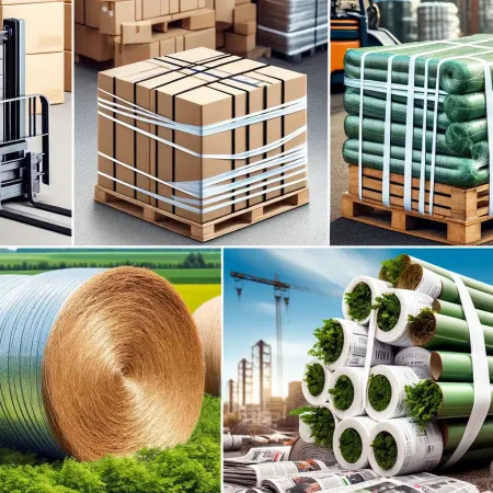 DALL·E-2024-05-22-12.25.06-An-image-of-plastic-strapping-being-used-in-various-applications_-securing-boxes-on-a-pallet-bundling-pipes-in-a-construction-site-securing-bales-of